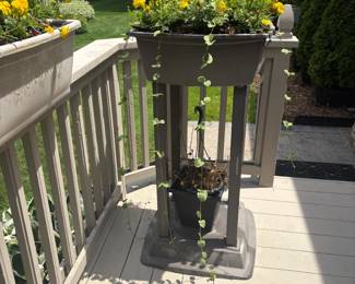 . . . standing planter