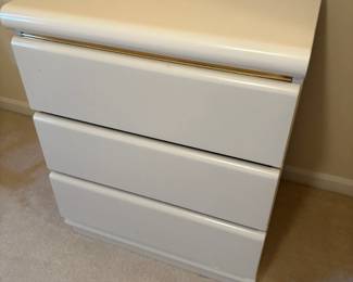 . . . nice white cabinet