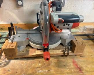 . . . miter saw