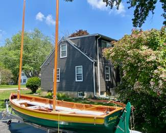 Handcrafted Penobscot 17’ Wooden Sailboat 