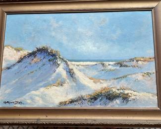 Original Arthur Vidal Diehl oil painting 