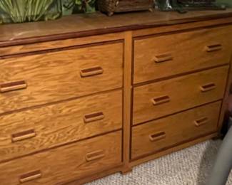 Handcrafted file cabinet, Matching bookcase upstairs 