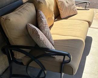 Metal Patio Sofa