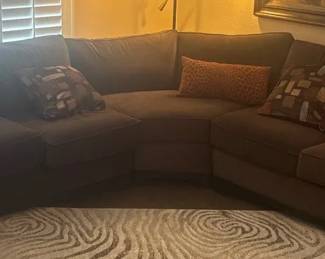 Brown Sectional Sofa