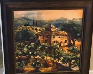 Tuscan Landscape Print