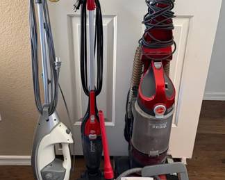2 Vacuums  Shark Steamer