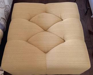 Yellow Ottoman