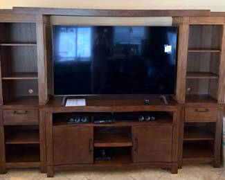 3 Piece Wooden Media Center