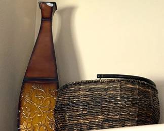 Large Vase  Basket