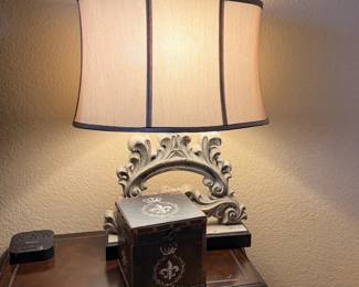 Unique Grey Lamp