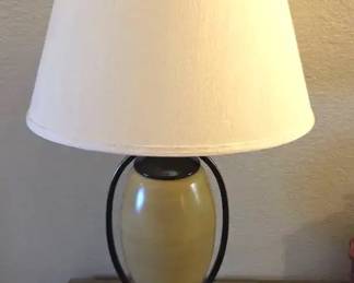 Ceramic  Metal Lamp