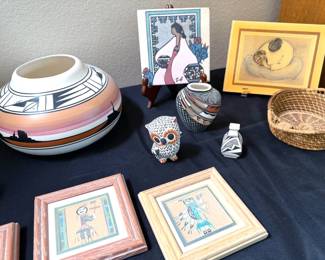 Assorted Native American themed works