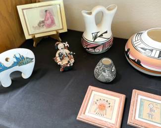 Assorted Native American themed works