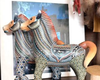 Horse figurines