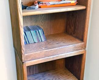 Wooden bookcase