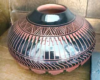 Assorted Native American pottery