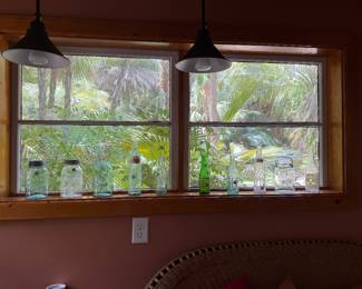 Vintage bottles & jars