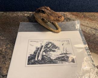 Set of tree prints