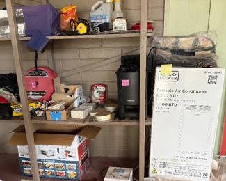 Tiles, new AC, various miscellaneous garage