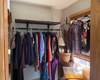 High End clothing, many with original tags