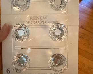 Crystal knobs