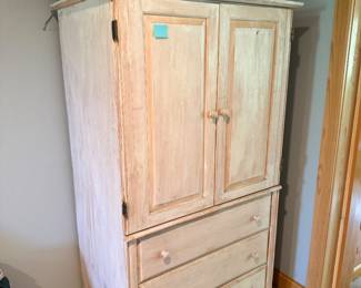 Bose speakers on armoire