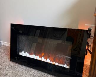 Wall-Mount Electric Fireplace