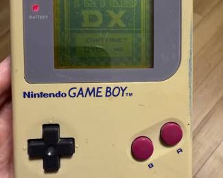 Game Boy with Tetris