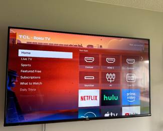 55” TCL Roku Smart TV