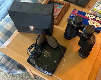 binoculars/walkman