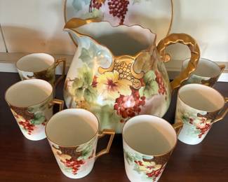 pitcher and cup set