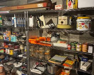 metal shelving