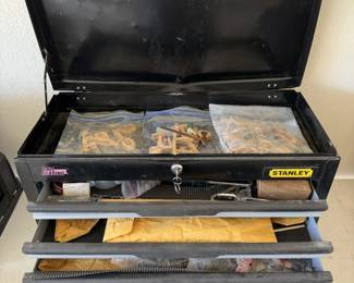 Toolbox with Piano Organ Parts