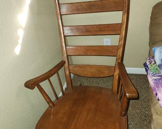 Rocking chair.