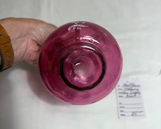 Handblown Mary Gregory $25