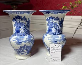 Mason Ironstone 8" pair $40