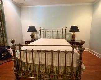 Queen Brass Bed $2500