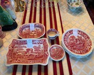 13 Copeland Set Spodes Tower Red