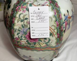 Ginger Jar Lamp $175