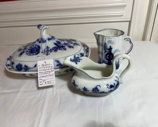 Meissen Parcelain 4pc (counting lid) $85