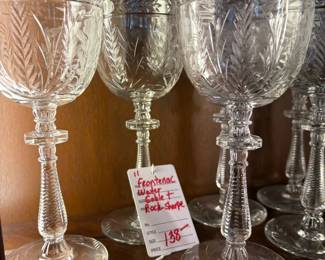 Fontenac Wine Water glasses Rock Sharpe 11 for $138