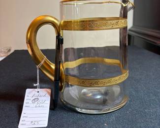 Picard Gold Pitcher $25 Handle has wear