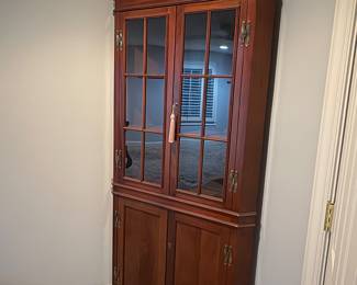 Corner Cabinet..We have two matching