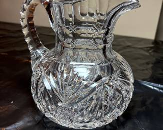 Crystal Pitcher $40