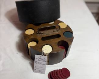 Poker Chips Bakelite $30