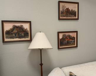 wall decor, lamp