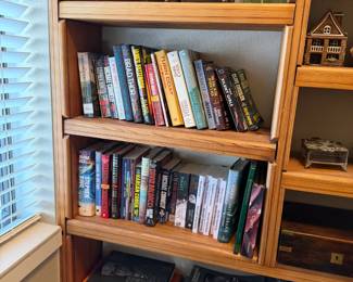 books, decor