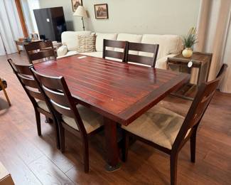dining table with 6 chairs