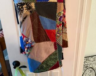 crazy quilt top