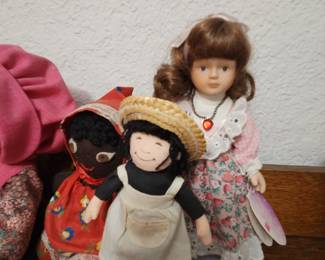 Various Vintage Dolls